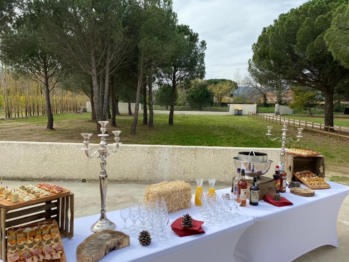Hotel Restaurant Mas Del Gall Castelnou Ngoại thất bức ảnh